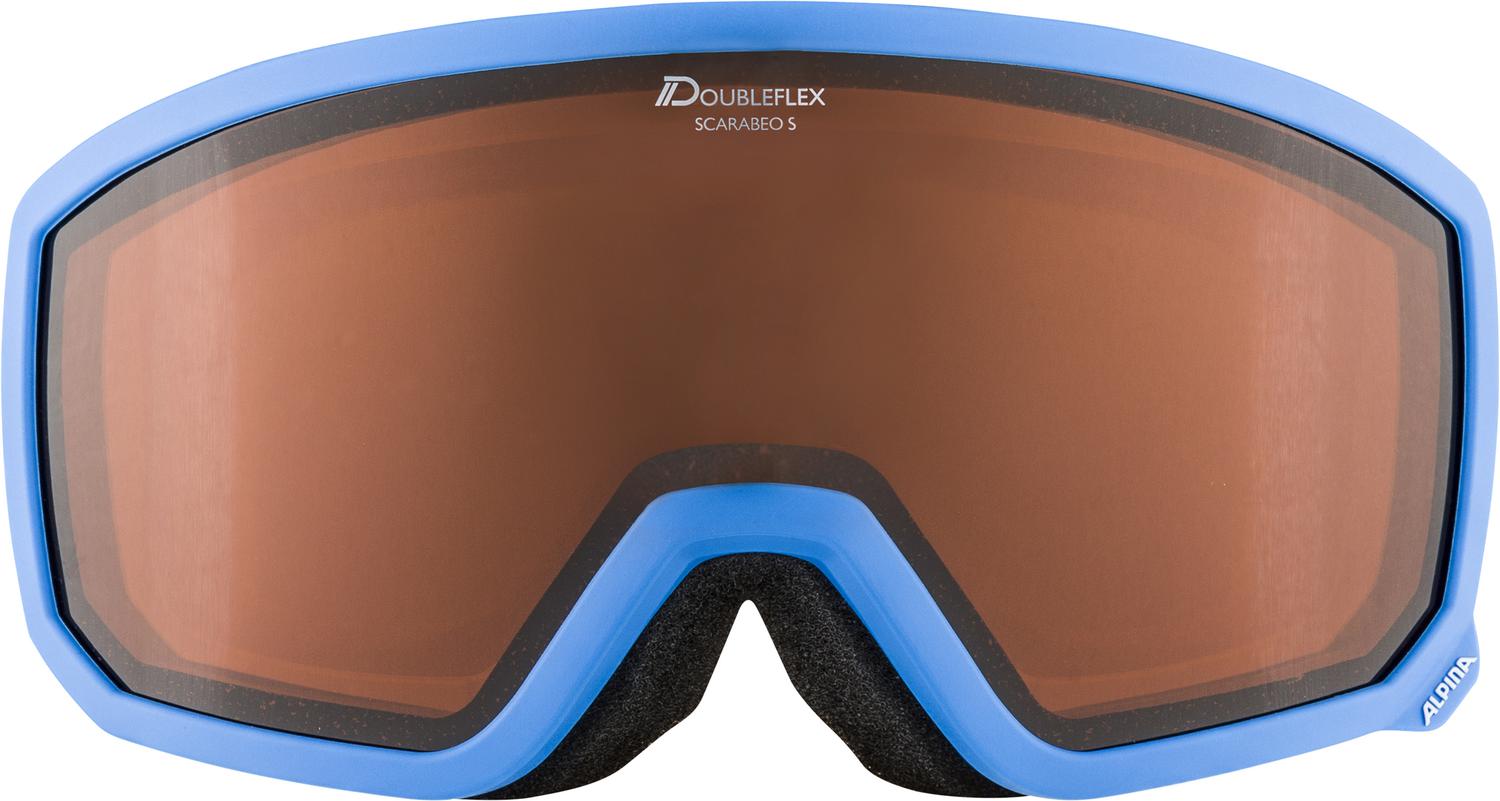 Очки горнолыжные ALPINA Scarabeo S DH Light Blue