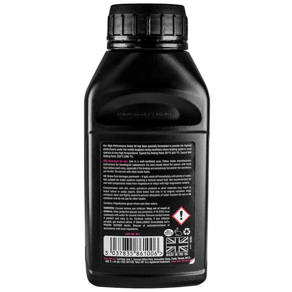 Тормозная жидкость Muc-Off High Performance Brake Oil (DOT4) 250ml