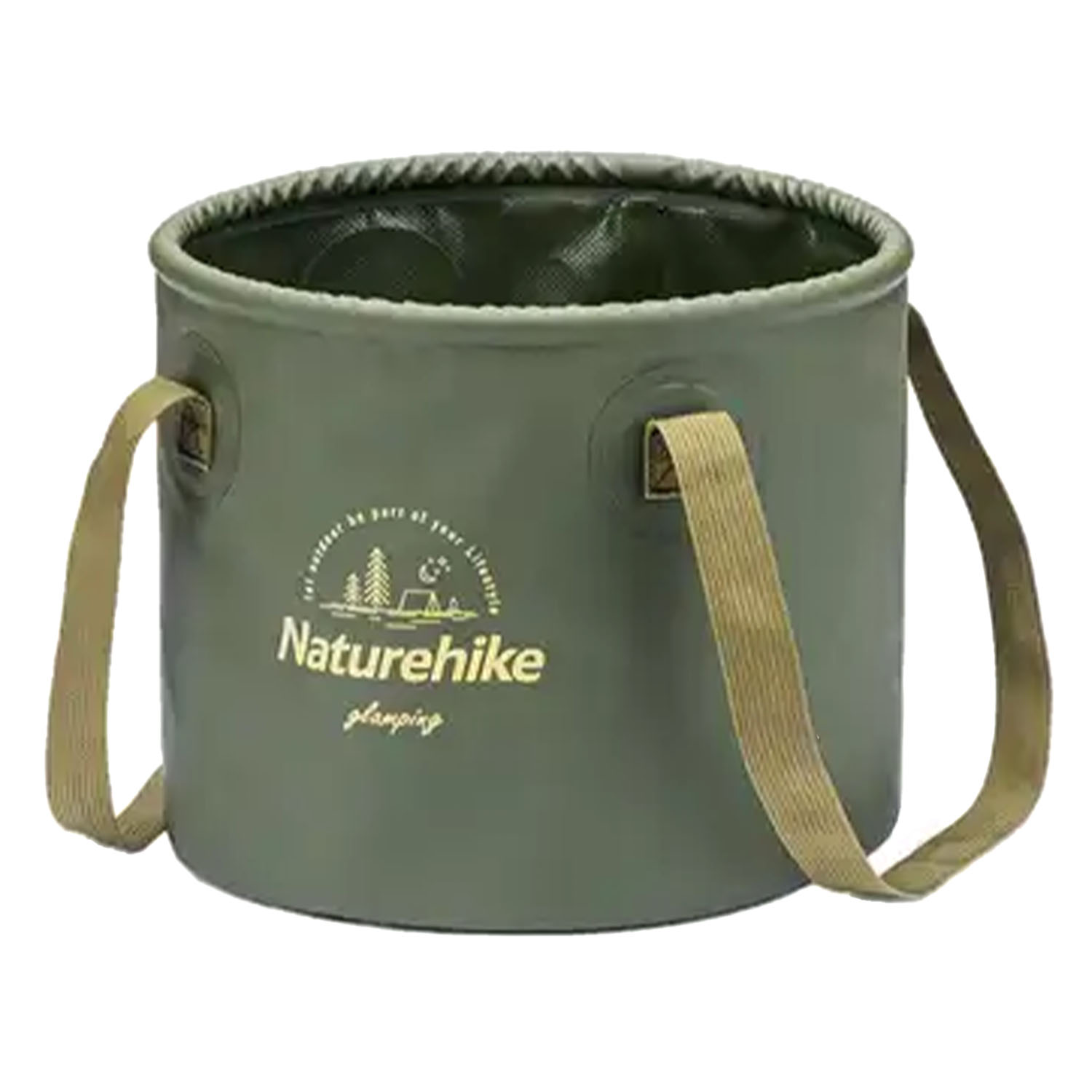 Ведро Naturehike Foldable Round Bucket 10L Army Green