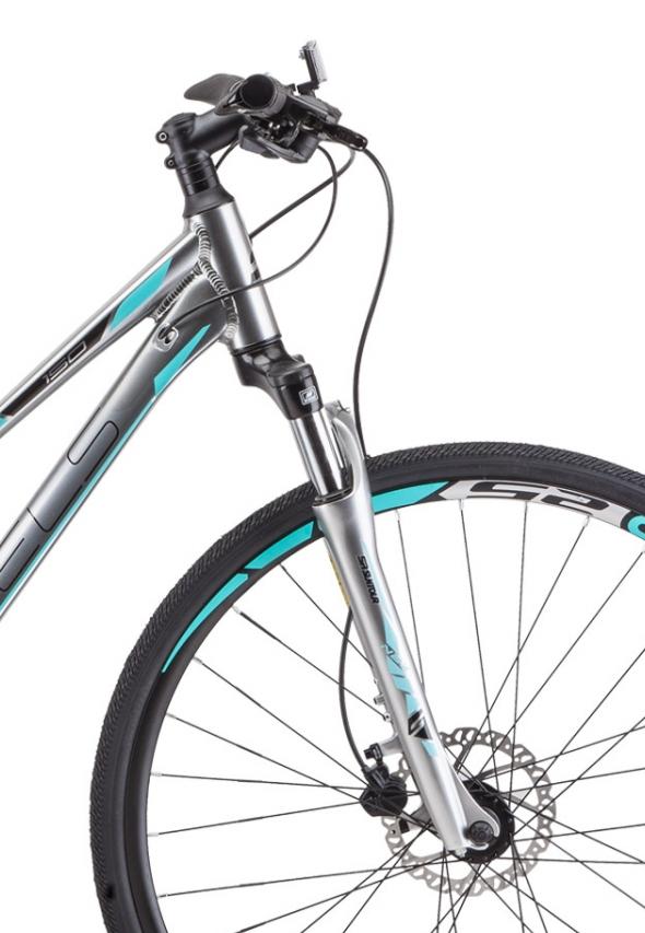 Велосипед Stels Cross-150 D Lady 28 V010 2022 хром