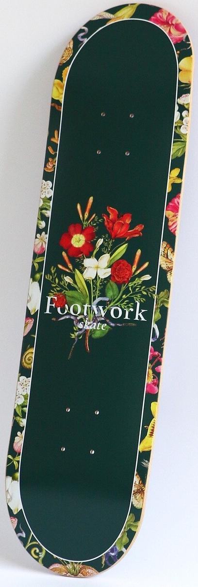 Дека для скейтборда Footwork Progress Flora Emerald 8 x 31.5
