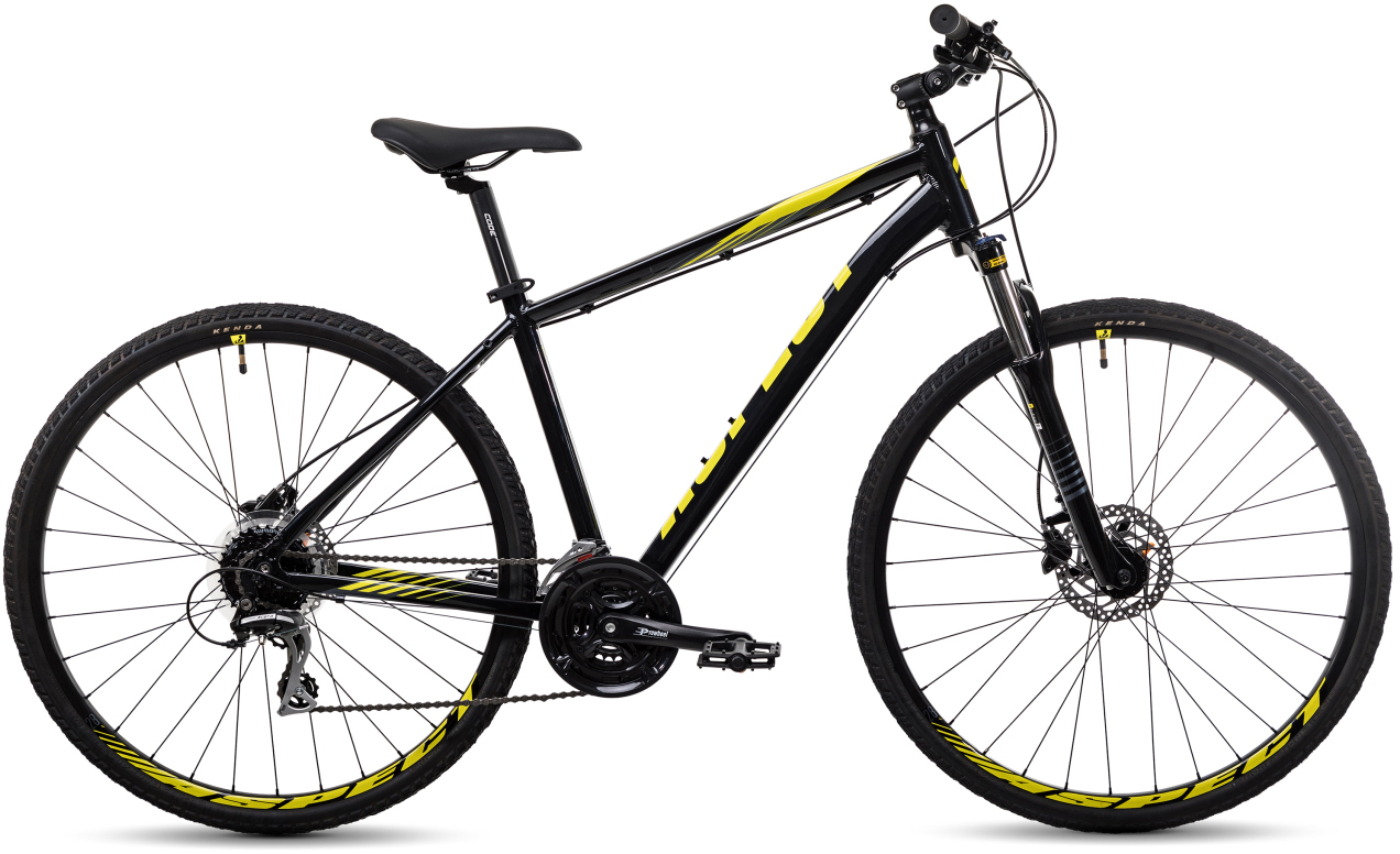 Велосипед Aspect Edge 28 2022 Черно-желтый