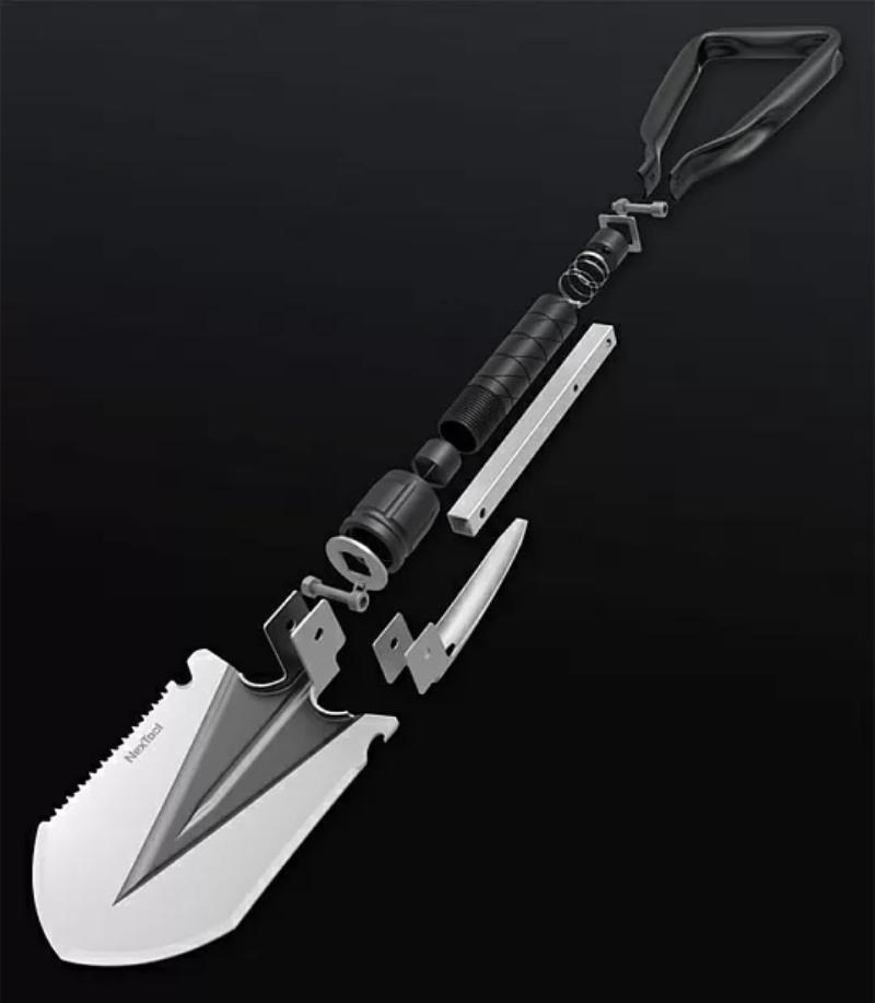Лопата NexTool Mini Multi Functional Folding Shovel