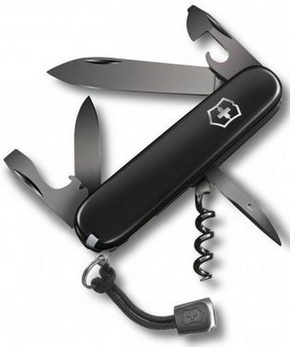 Нож Victorinox Spartan PS (1.3603.3P) 91мм 13функций черный