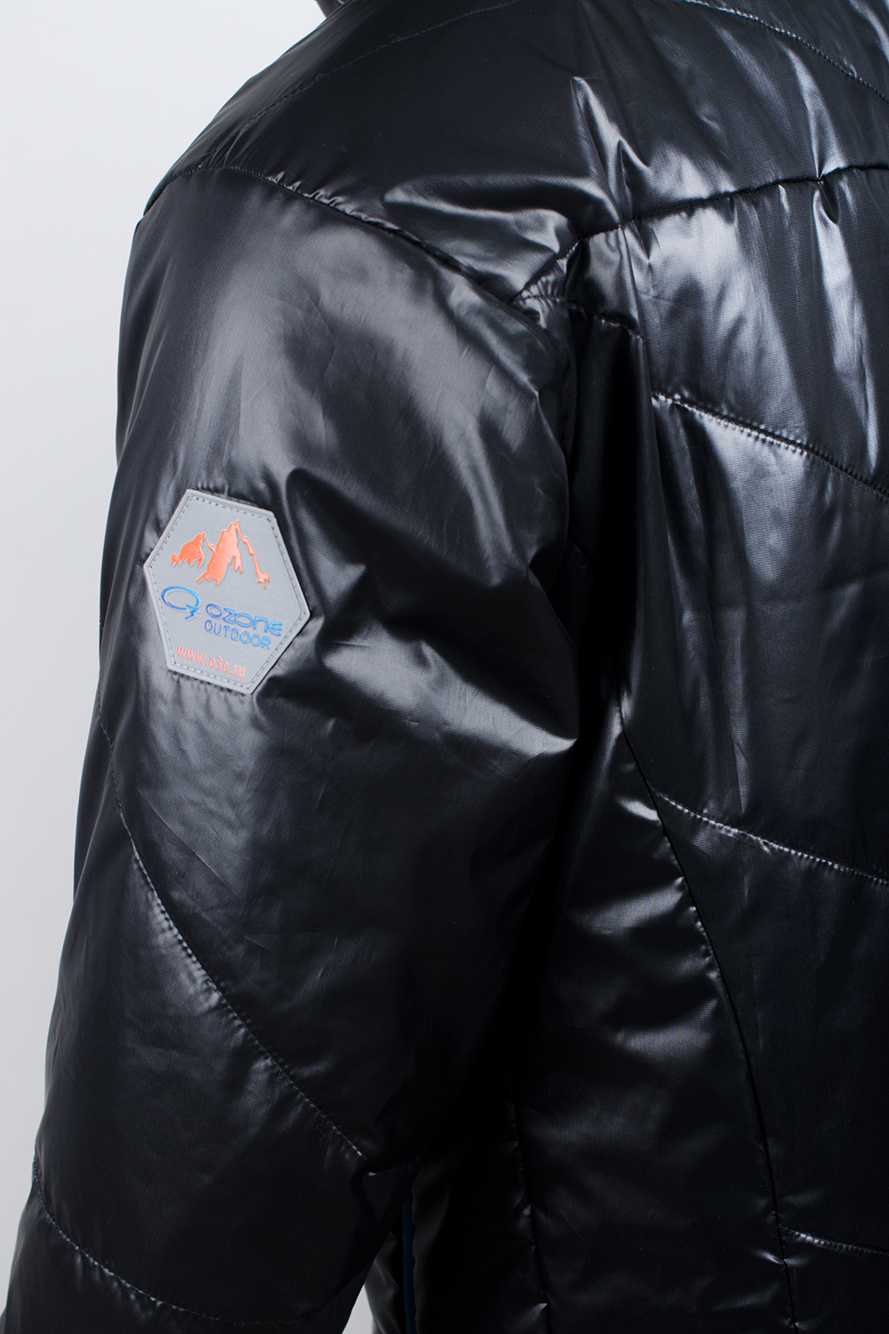 Куртка для активного отдыха О3 OZONE Brook Черный/Бирюза