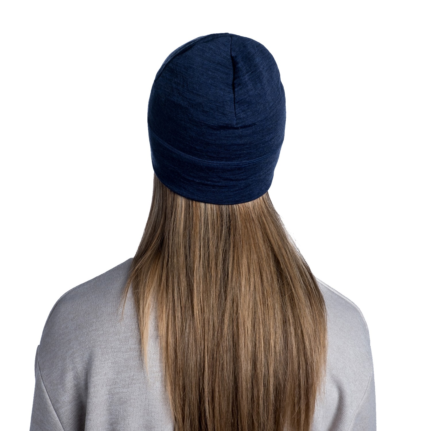 Шапка Buff Merino Heavyweight Hat Solid Denim