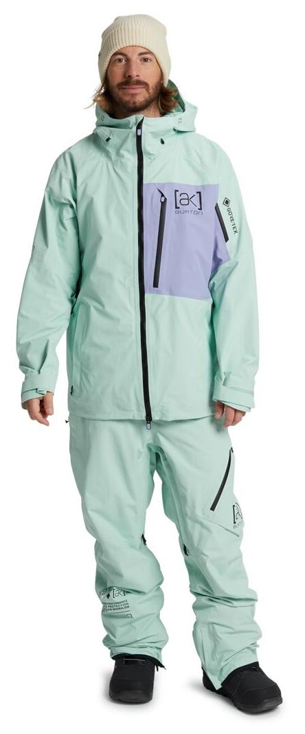 Куртка сноубордическая BURTON 2020-21 Ak Gore-Tex Cyclic Faded Jade/Foxglove Violet