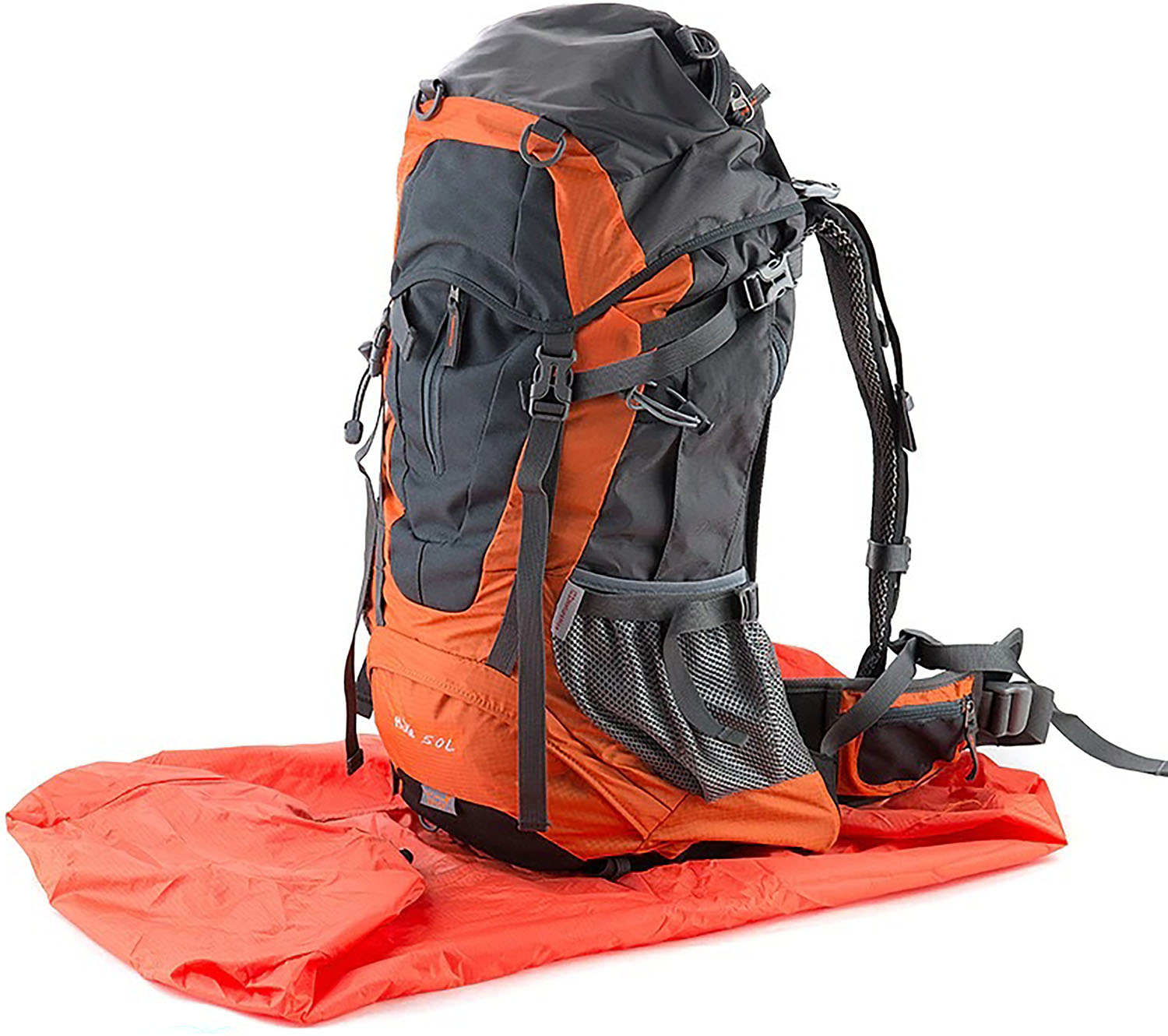 Чехол от дождя Naturehike Backpack Covers M 30-50L Orange