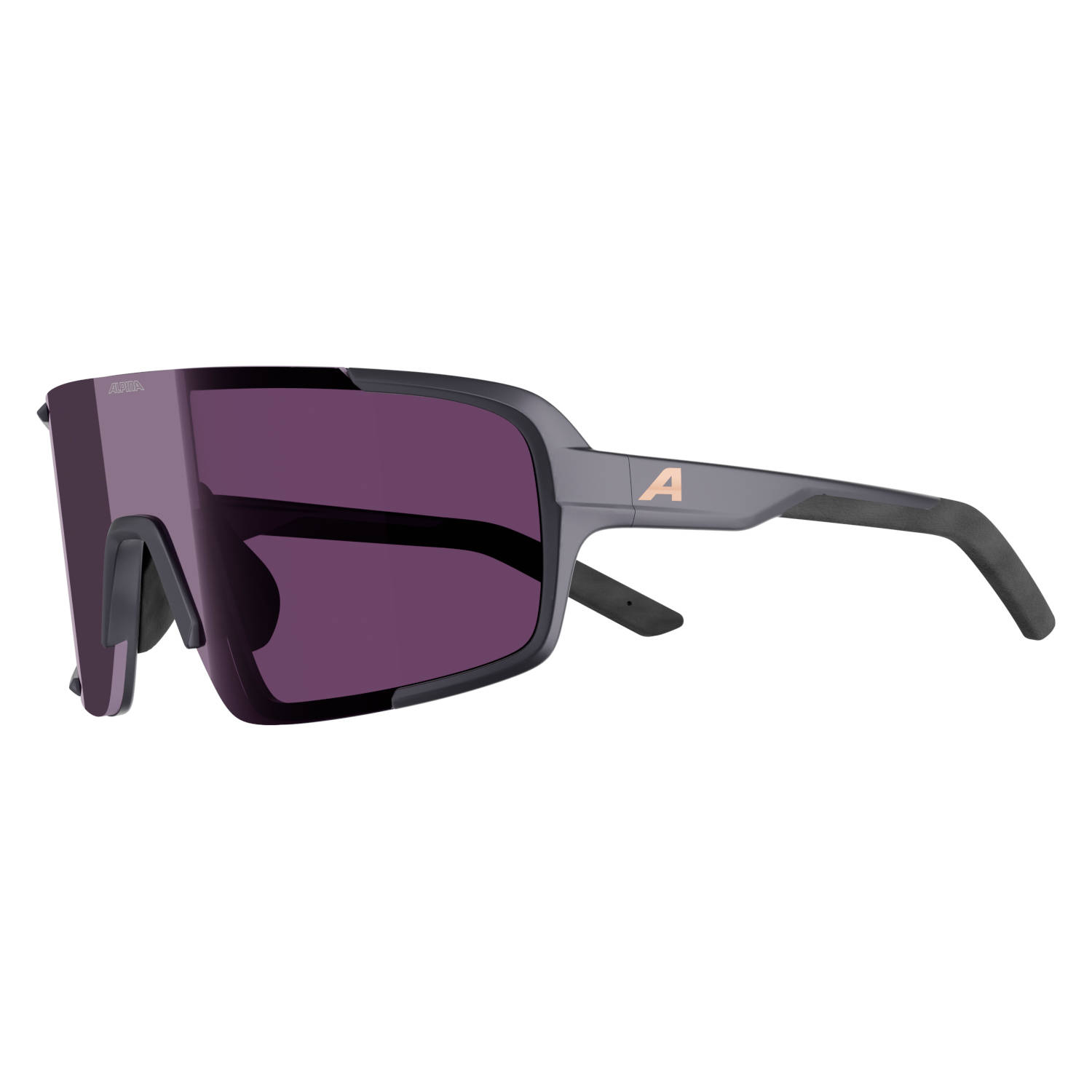 Очки Солнцезащитные Alpina Lumin Gun-Metall Matt/Pink Cat.1