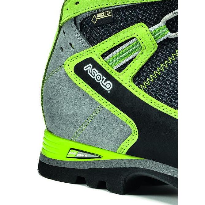 Ботинки для треккинга (Backpacking) Asolo Shiraz GV MM Black/Green lime