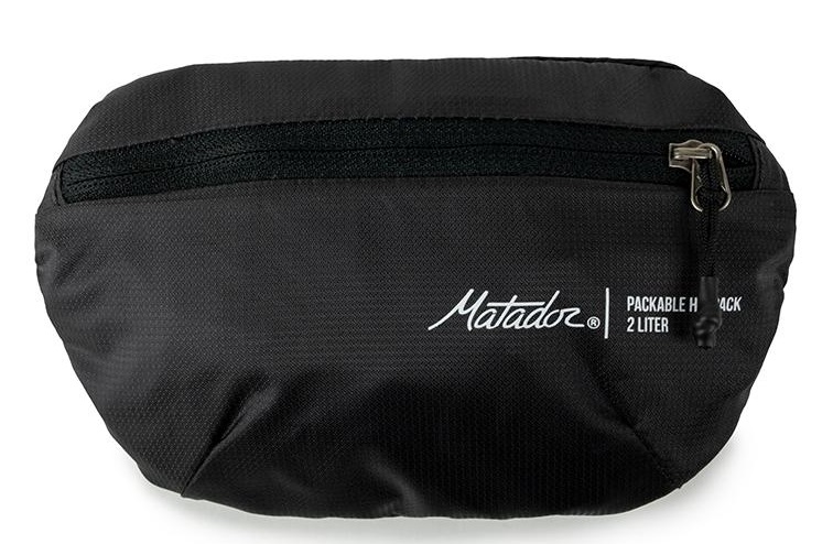 Поясная сумка Matador складная поясная/плечевая On-Grid Hip 2L Black