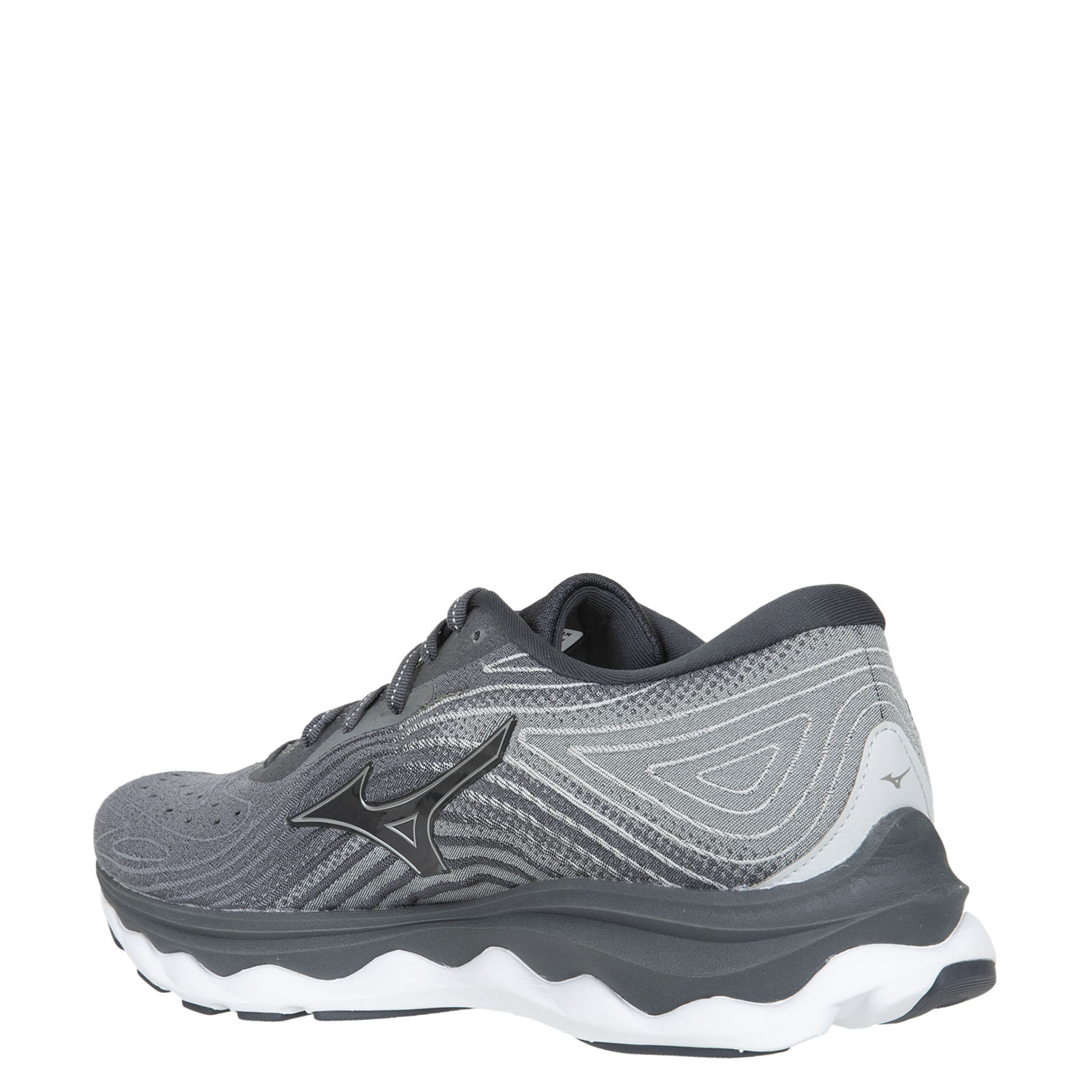 Беговые кроссовки Mizuno Wave Sky 6 QShade/Silver/NeoLime