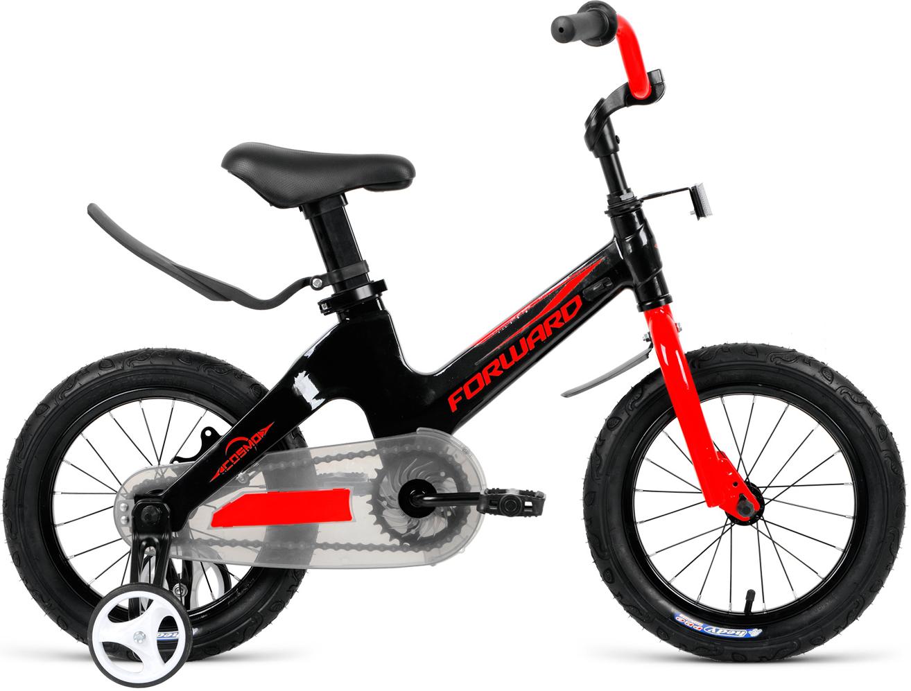 Велосипед Forward Cosmo 12 2021 черный-красный