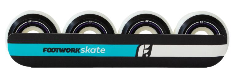 Колеса (4 штуки) для скейтборда Footwork Basic 52mm 100A (Side Cut Shape)