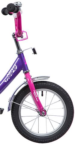 Велосипед Novatrack Vector 14 2019 лиловый