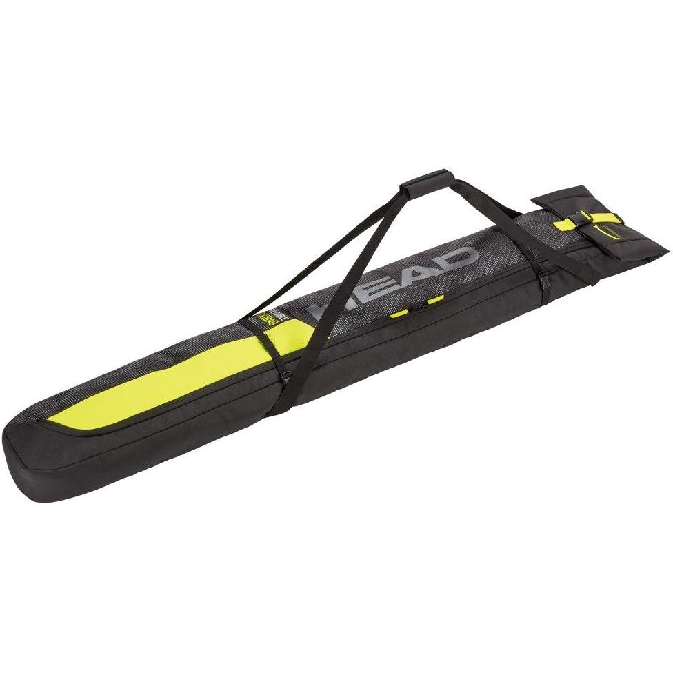 Чехол для горных лыж HEAD Single Skibag Short Anthracite/Black/Neon Yellow