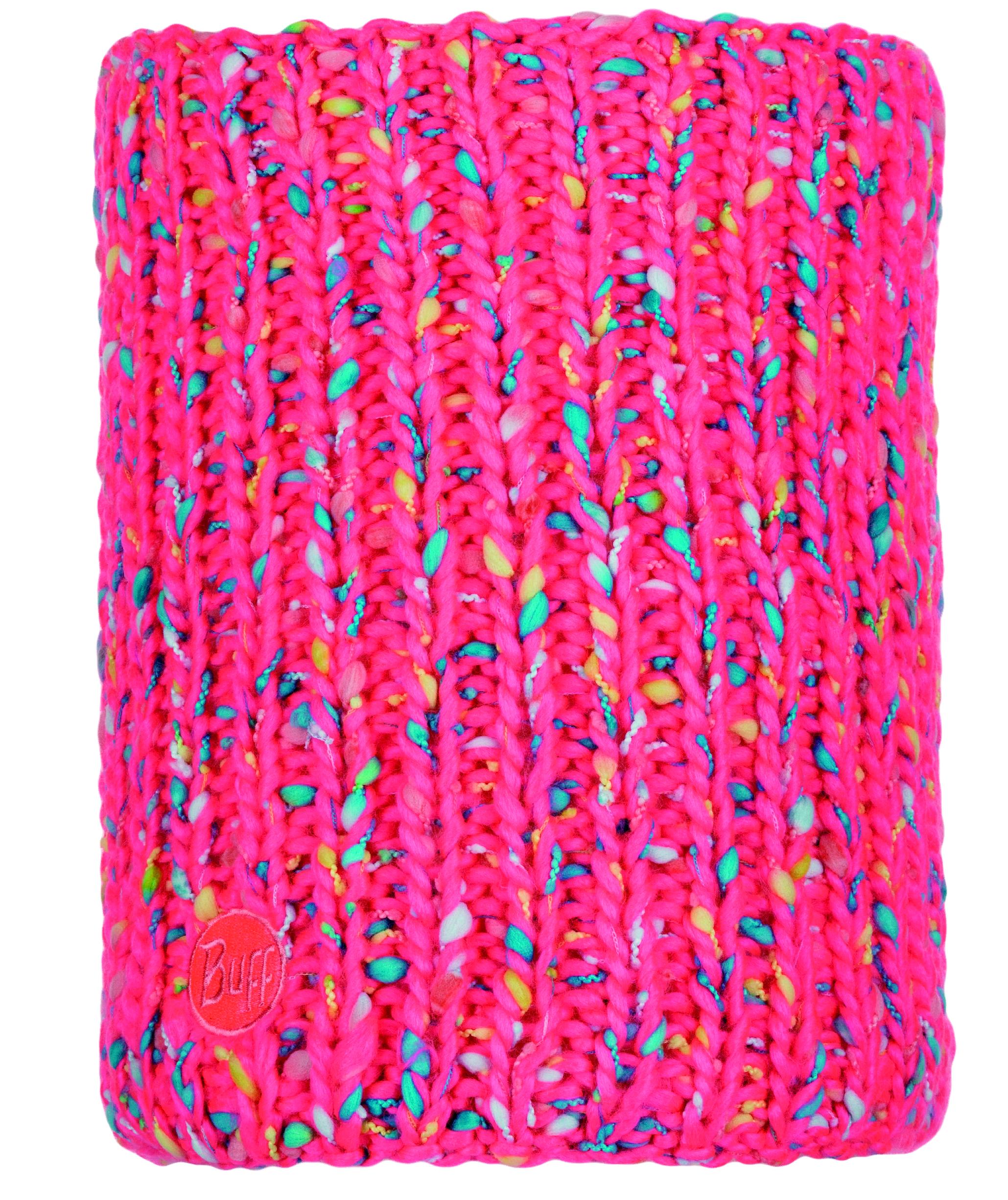 

Шарф Buff Knitted & Polar Neckwarmer Yssik Pink Fluor
