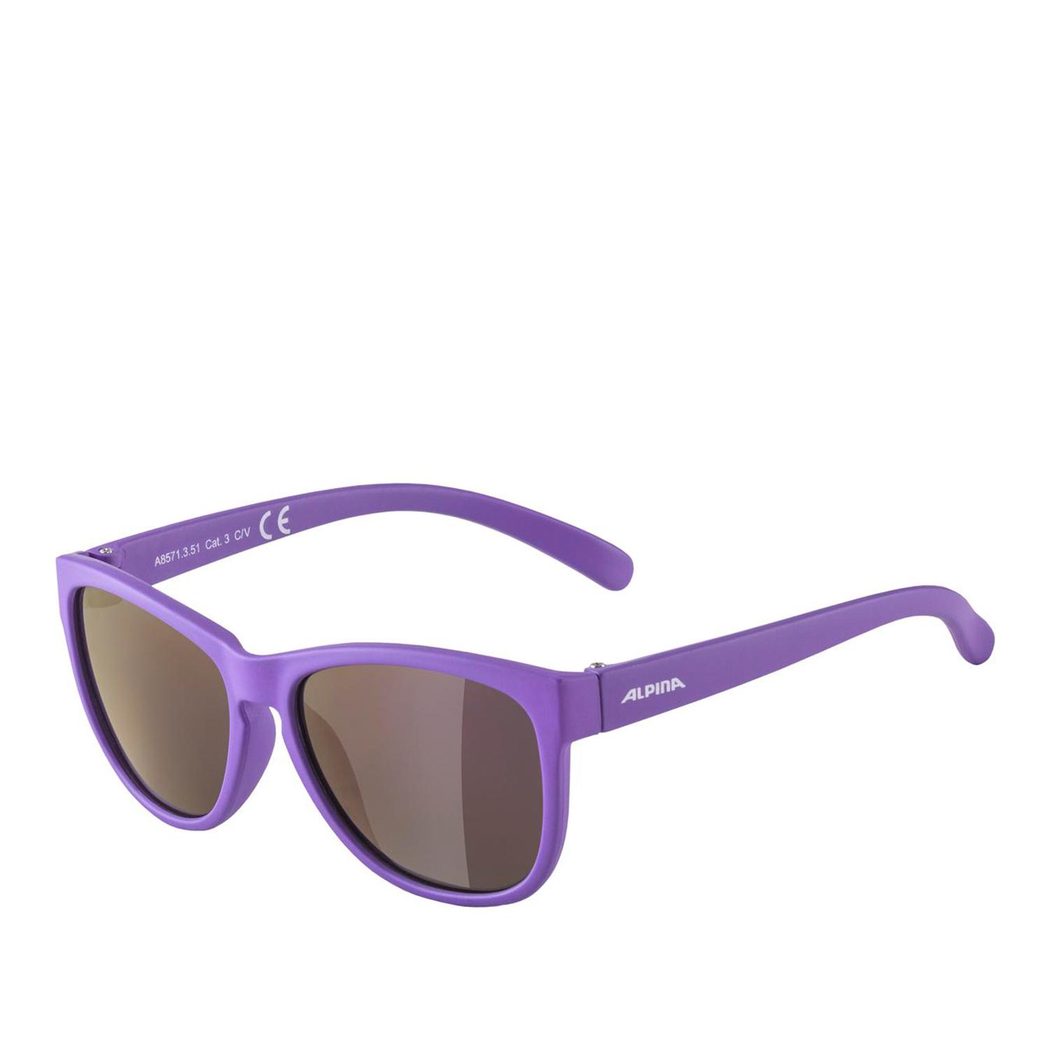 Очки солнцезащитные ALPINA Luzy Purple Matt/Purple Mirror Cat. 3