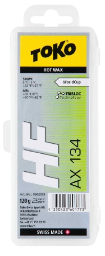 

Универсальный Парафин Toko Tribloc Tribloc Hf Ax 134 (Зеленая, 0/-3С, 120 Гр.)