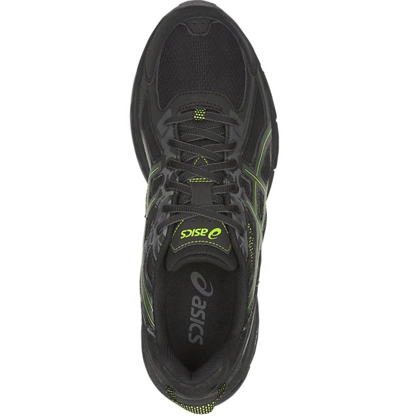 Беговые кроссовки для XC Asics 2019 Gel-Venture 6 black/neon lime