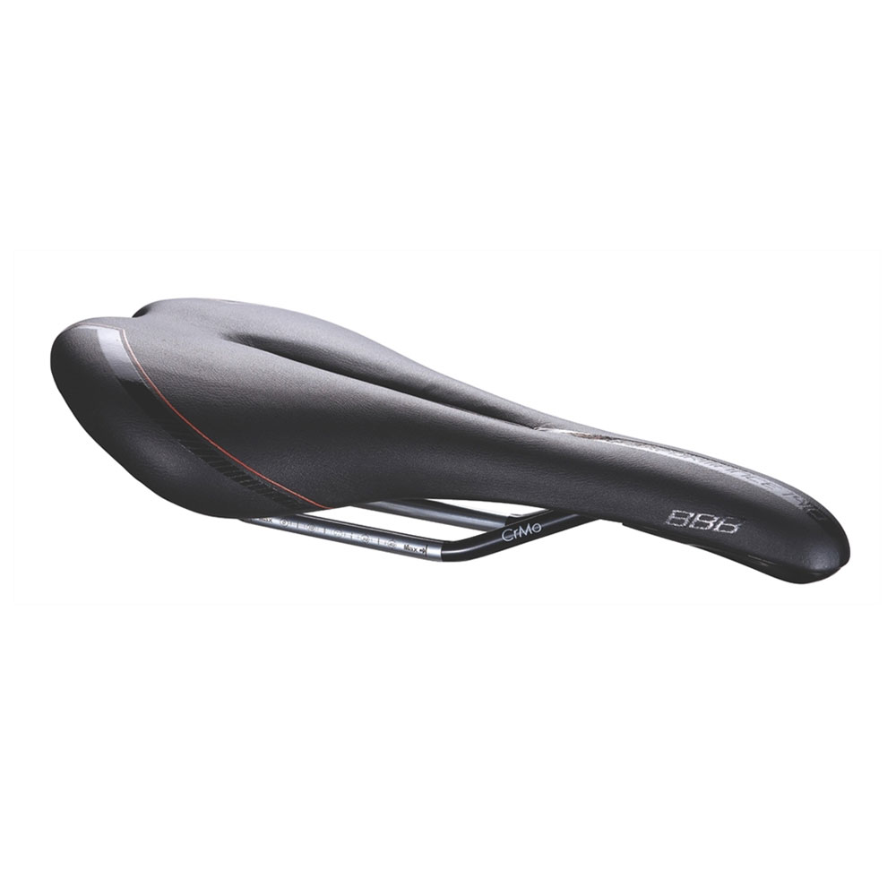 Седло Bbb Razer Anatomic Mircrofiber Crmo Rail 130Mm Black