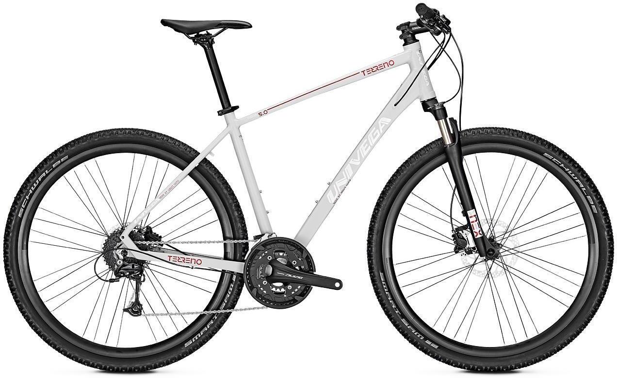 Велосипед Univega Terreno 5.0 2019 Light Grey matt