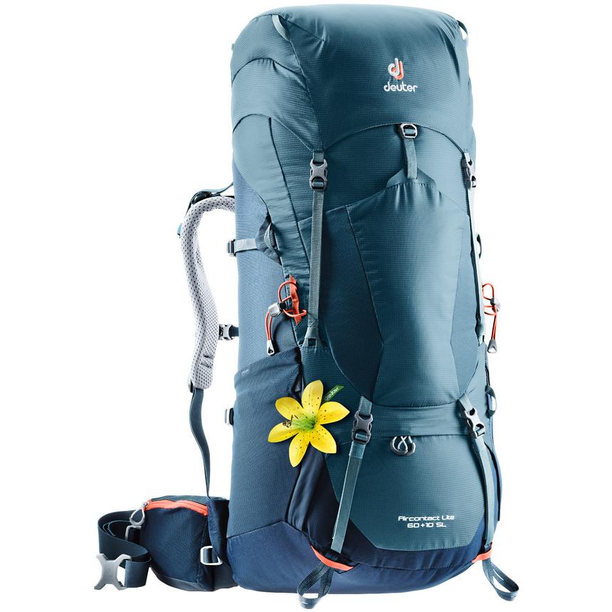 

Рюкзак Deuter 2018 Aircontact Lite 60 + 10 Sl Arctic-Navy