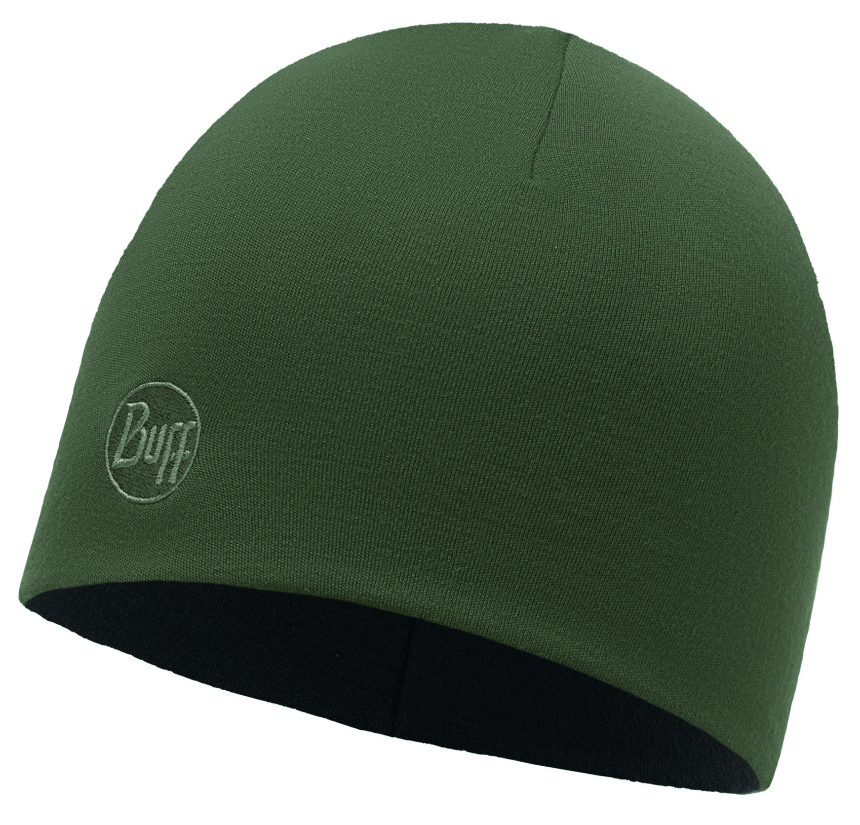 

Шапка Buff Heavyweight Merino Wool Hat Solid Forest Night