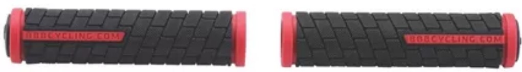 Грипсы BBB DualGrip 125 mm. black/red