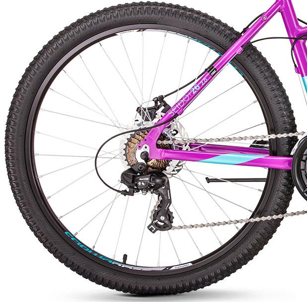 Велосипед Forward Seido 26 2.0 Disc 2019 Фиолетовый