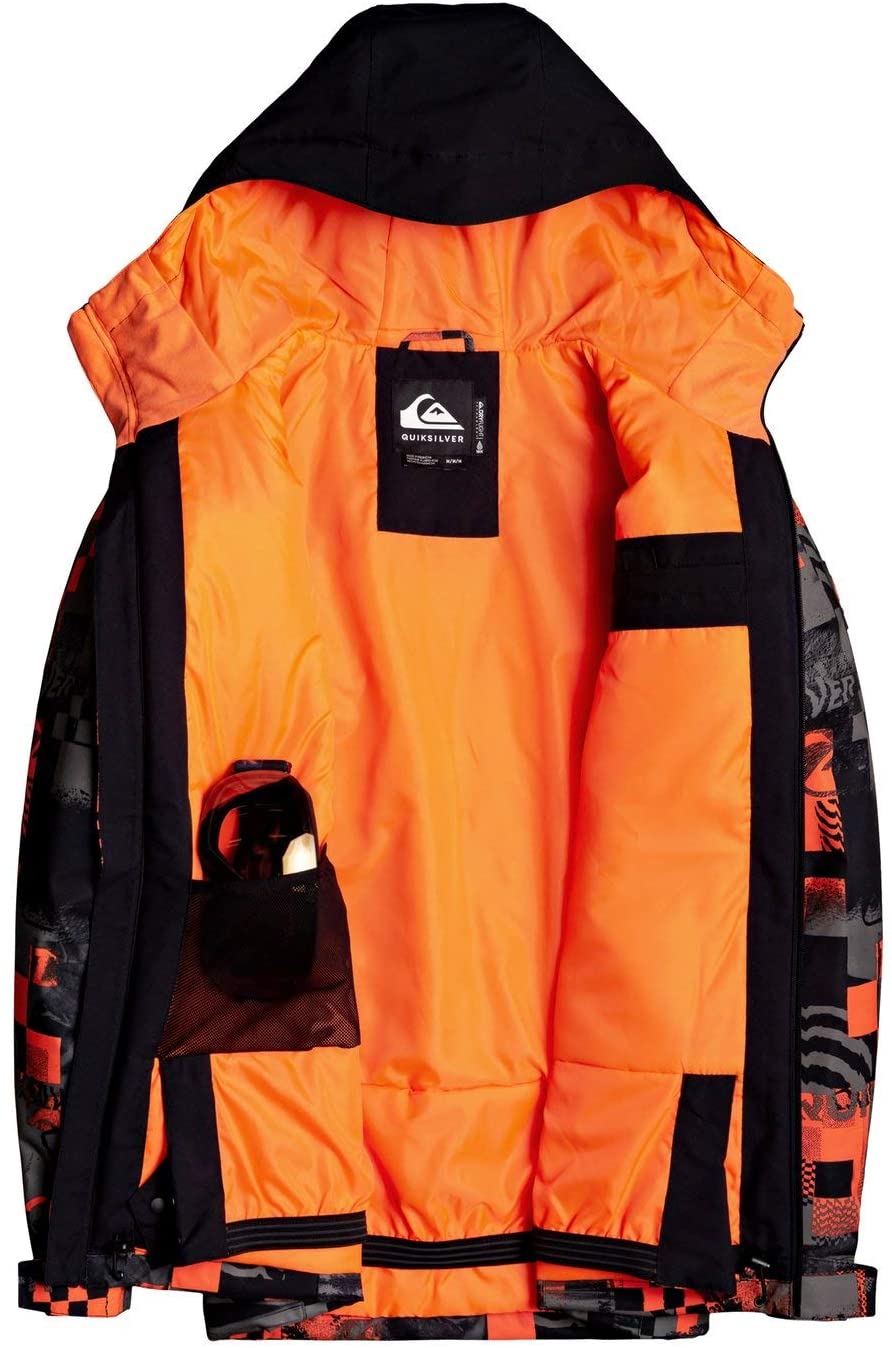 Куртка сноубордическая Quiksilver 2020-21 Morton Shocking orange radpack