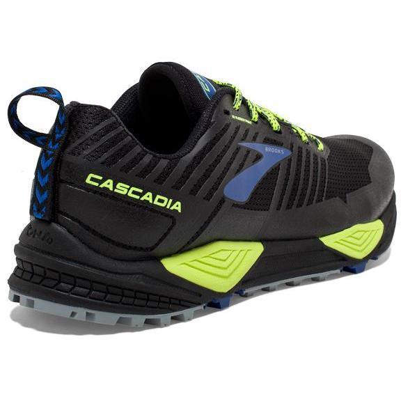 Беговые кроссовки BROOKS 2019 Cascadia 13 Black/Nightlife/Blue