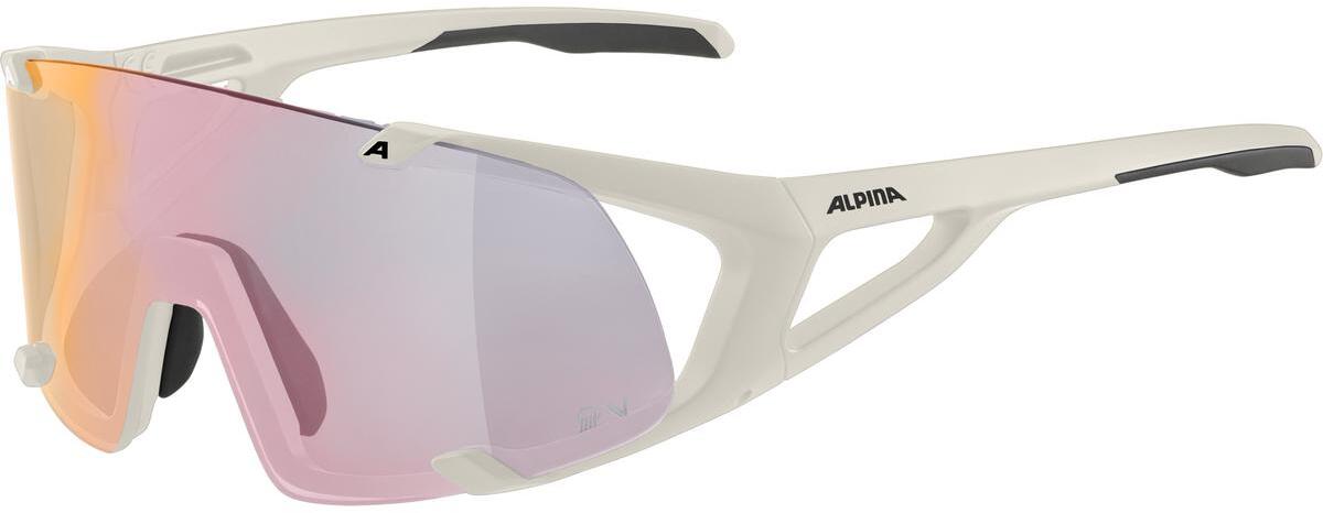 Очки солнцезащитные ALPINA Hawkeye S Qv Cool-Grey Matt/Qv Rainbow Mirror Cat.1-3 Hydrophobic, Fogstop