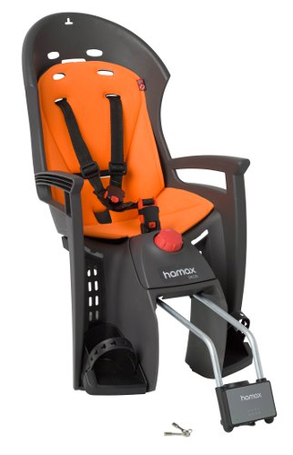 Детское Кресло Hamax 2018 Siesta W/lockable Bracket Серый / Оранжевый Вкладыш