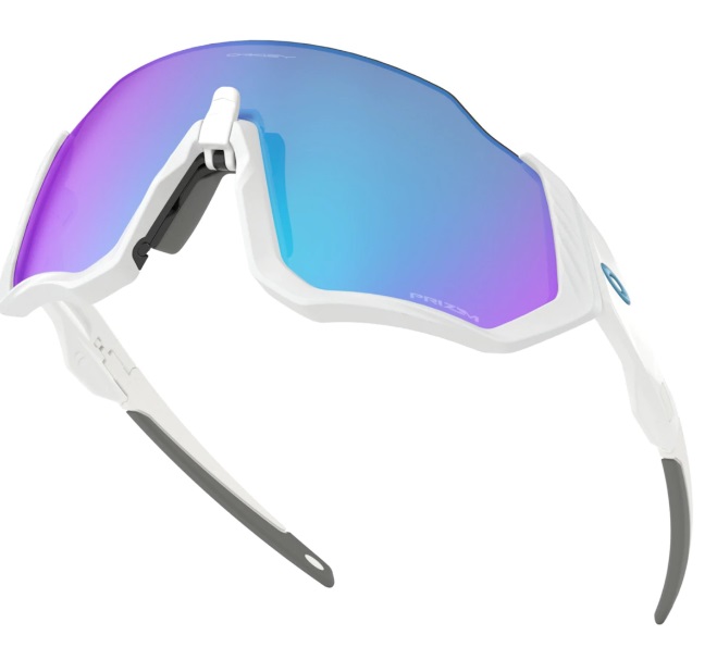 Очки солнцезащитные Oakley Flight Jacket Matte White/Prizm Sapphire