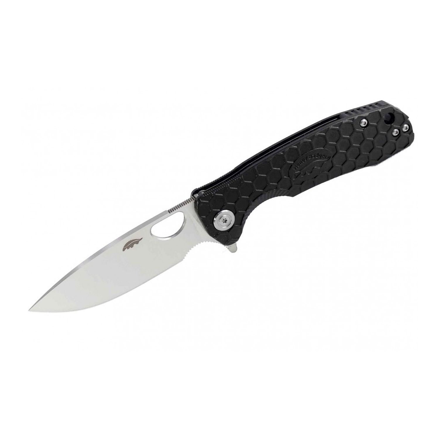 Нож Honey Badger Flipper 14C28N M Черный