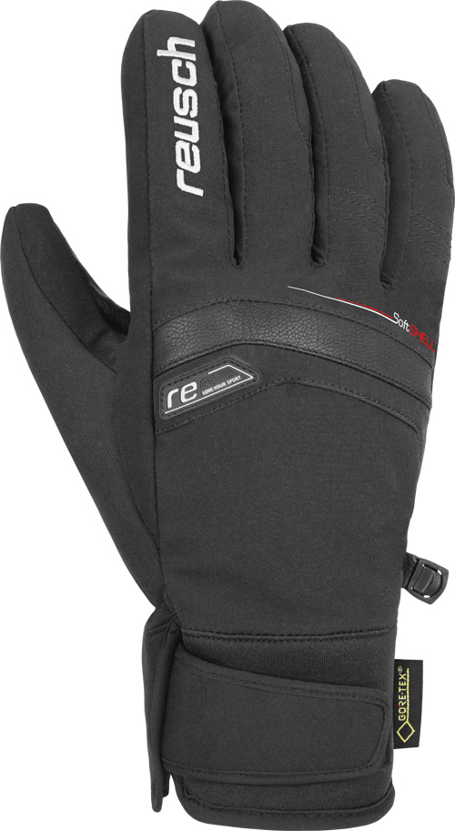Перчатки REUSCH Bruce GTX Black/White – купить по цене 4090 руб ...
