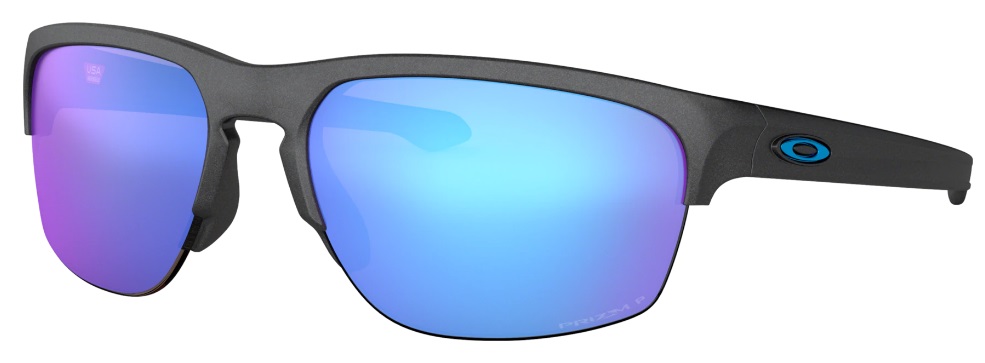 Очки солнцезащитные Oakley 2020 Sliver Edge Steel/Prizm Sapphire Polarized