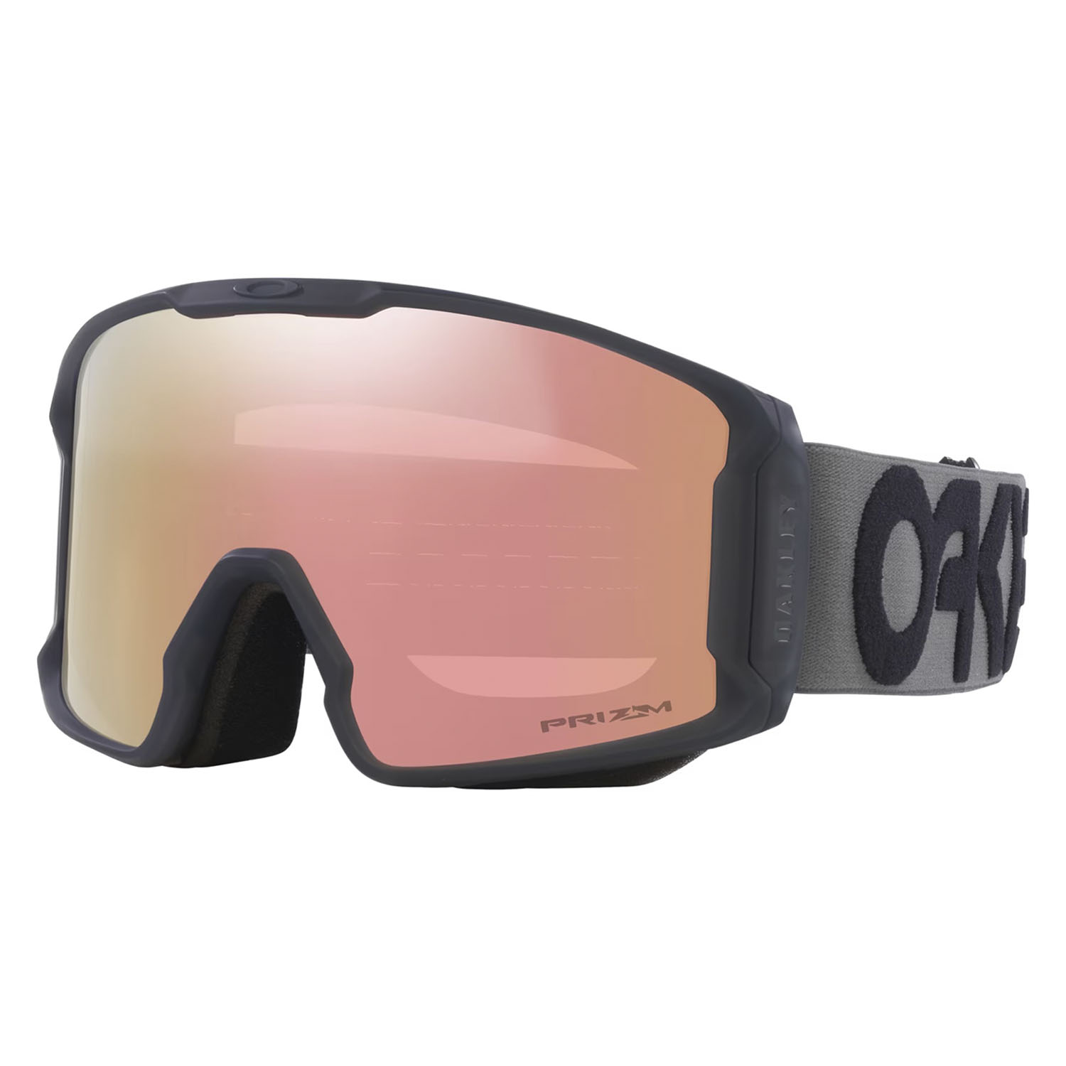 Очки горнолыжные Oakley Line Miner L Matte B1B Forged Iron/Prizm Rose Gold Iridium