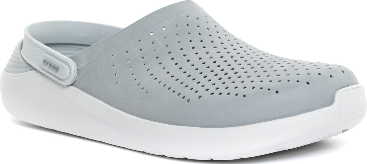 Сандалии Crocs LiteRide Clog Smoke/Pearl White