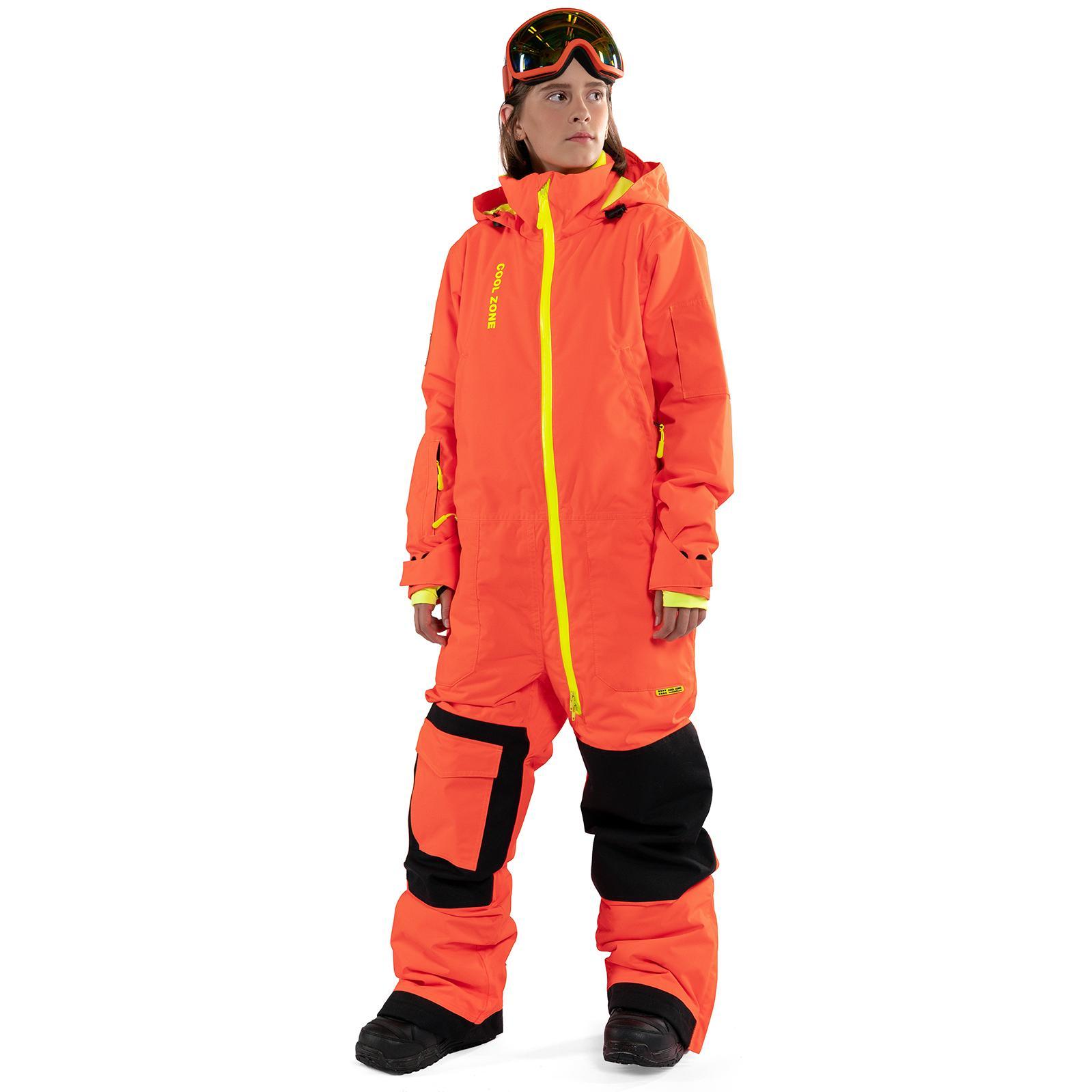 Комбинезон сноубордический COOL ZONE 2018-19 ICE TEENS оранжевый