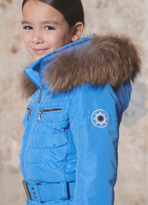 Комбинезон горнолыжный детский Poivre Blanc W20-1031-JRGL/B Daisy blue