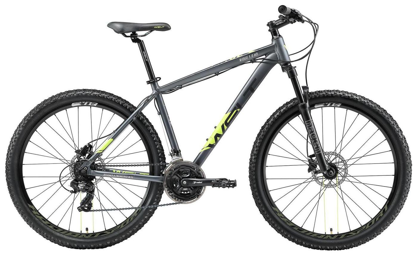 Велосипед Welt Ridge 1.0 HD 29 2021 Dark grey