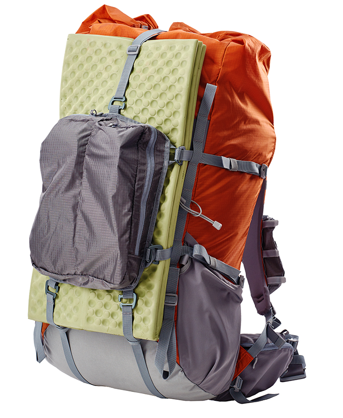 Съемный карман для рюкзака BASK Nomad 60-75L темно-серый