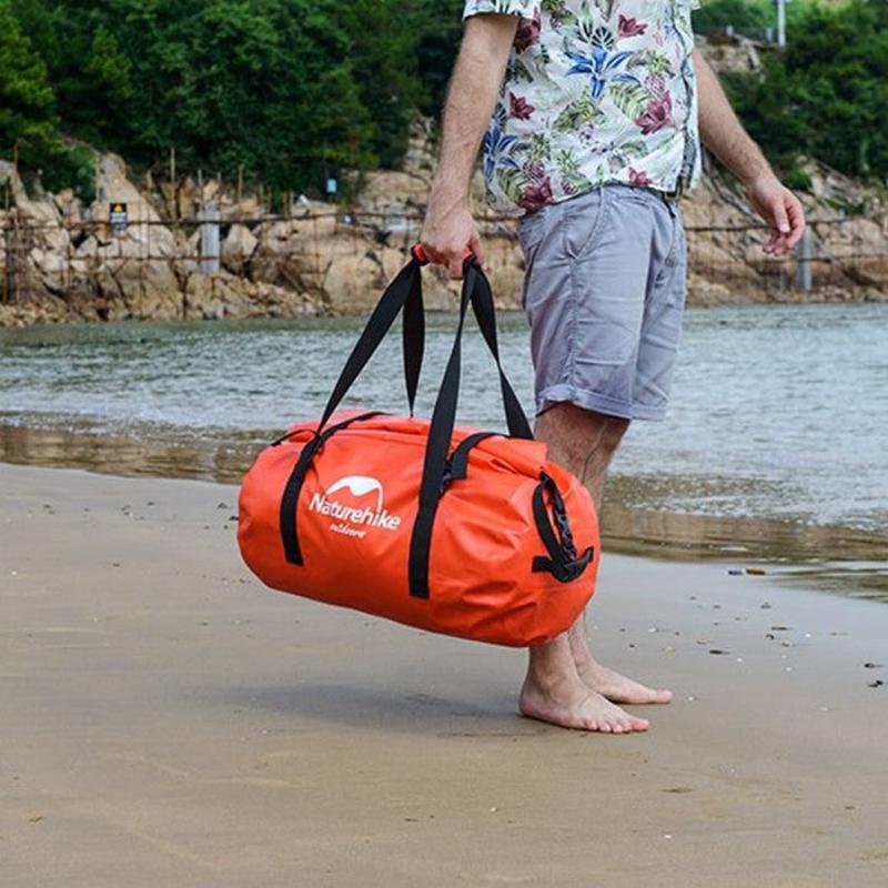 Гермобаул Naturehike Wet and dry waterproof duffel bag 120L Black ...