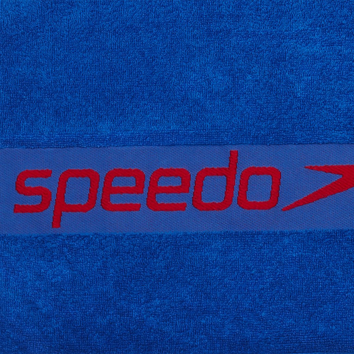Полотенце Speedo Border Towel Голубой/Красный