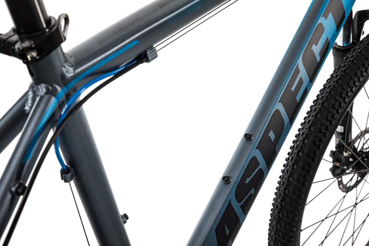 Велосипед Aspect Nickel 26 2020 Серо-голубой