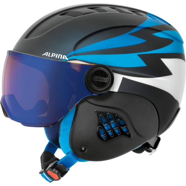 

Зимний Шлем Alpina Carat Le Visor Hm Nightblue-Denim Matt