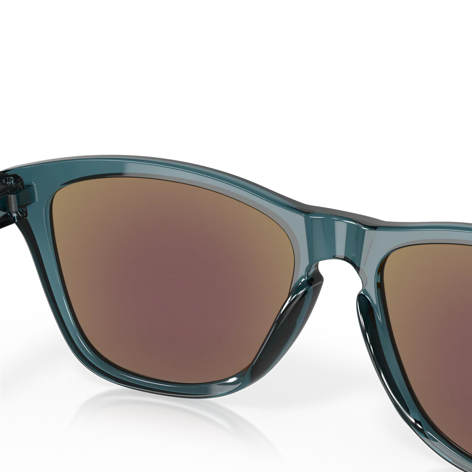 Oakley Frogskins Crystal Black Prizm Sapphire Polarized