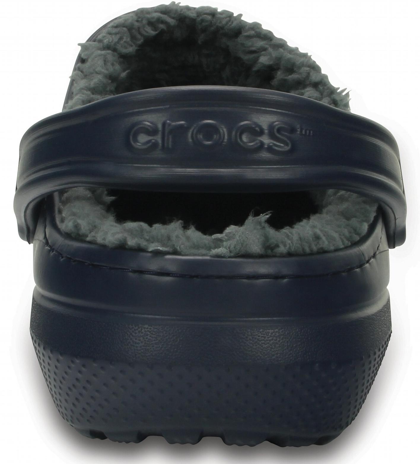 Сандалии Crocs Classic Lined Clog Navy/Charcoal